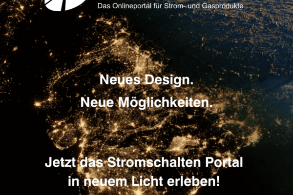 Stromschalten Portal im neuen Design